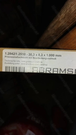 Präzisionsflachstahl zu verkaufen