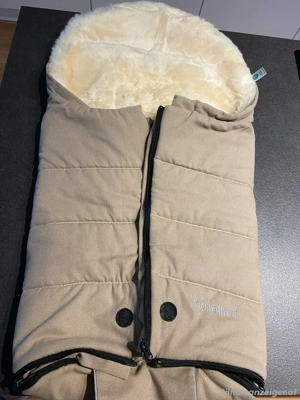 Lammfellfußsack