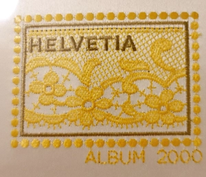 Schweizer Briefmarkenbuch Jahr 2000 Bild 2