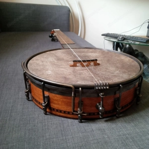 5 String Banjo 11" Cherry Whyte Laydie Tonring Bild 3