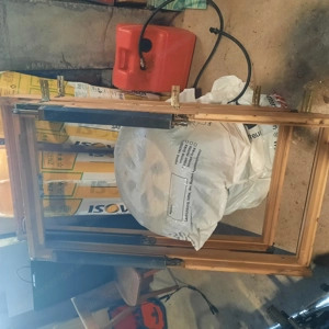 2 Velux Dachschrägenfenster Holz  2-Fachverglasung, 140x70 cm, mit Abdeckung aus Kupferblech Bild 2