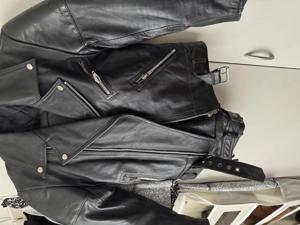 Motorrad Lederjacke u. Hose  Bild 2