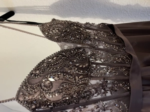 Wunderschönes Ballkleid in Mauve Bild 3