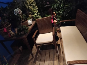 Schnäppchen SUPER Rattan Gartenmöbel