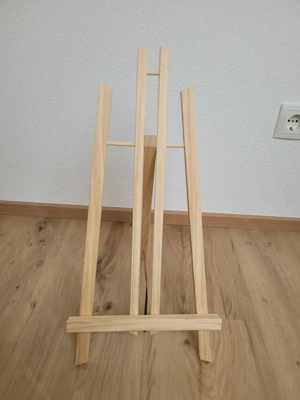 Staffelei aus Holz