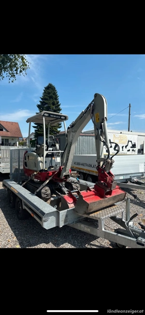 Bagger Minibagger Takeuchi TB216  Bild 4