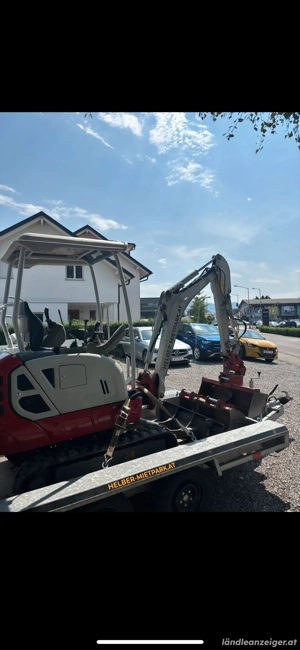 Bagger Minibagger Takeuchi TB216  Bild 2