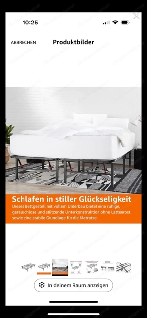 Klappbares Bettgestell rollaway Bett Bild 4