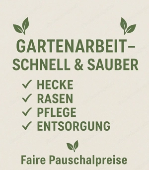 Gärtner Gartenarbeit 