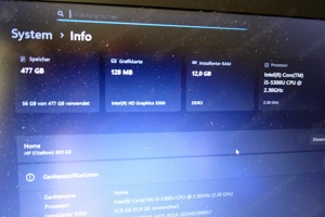 HP Elitebook 820 G2 - Intel Core i5-5300 - SSD 500 GB - 12GB  - 13,3 Zoll - Windows 11 pro ! Bild 6 HP Elitebook 820 G2 - Intel Core i5-5300 - SSD 500 GB - 12GB  - 13,3 Zoll - Windows 11 pro ! Bild 6