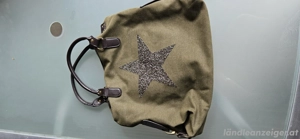 tasche mit glitzerstern