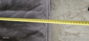 Echtleder Couch braun Bild 4