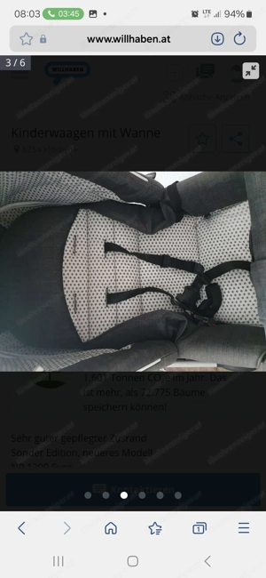 Kinderwagen Hartan Bild 2