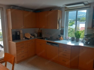 Küche Tischlerküche mit Einbaugeräten Elektrogeräte