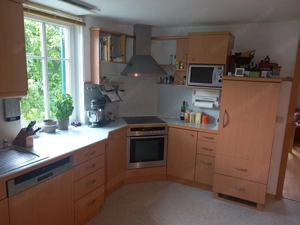 Küche Tischlerküche mit Einbaugeräten Elektrogeräte Bild 2