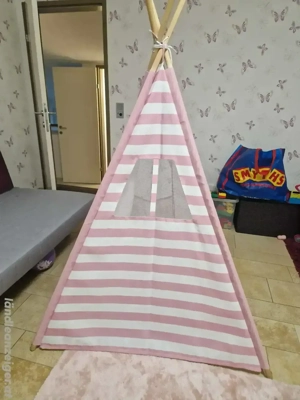 Kinder Tipi Zelt Bild 2