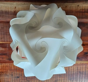 weißer Lampenschirm Bild 2