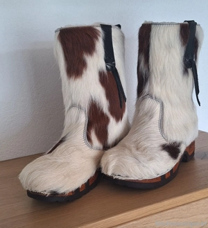 Holz Stiefel Damen Bild 2