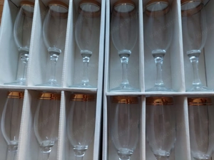 Sektgläser mit Goldrand Bild 2