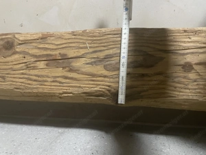 Balken Altholz gehackte Oberfläche Bild 3