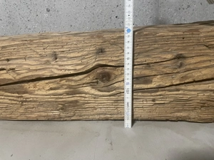 Balken Altholz gehackte Oberfläche Bild 4