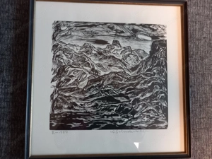 Holzschnitt v. Karl Schwärzler