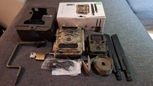 Wildcamera Trail von Revierkönig Pro 100  12MP 1080P FHD Und eine Technaxx dazu.