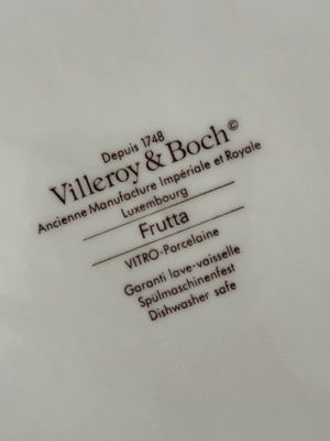 Villeroy & Boch Dessertteller Frutta Bild 3