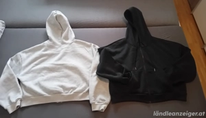 Pullover mit Zip und Kapuze Bild 3