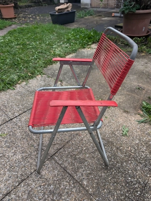 Vintage-Gartenstühle