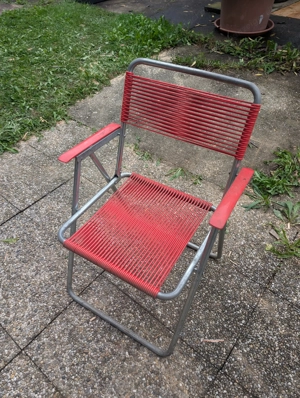 Vintage-Gartenstühle Bild 4