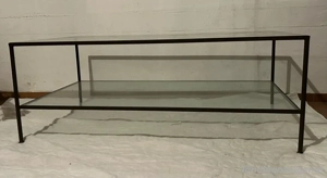 Designer Glastisch vintage