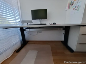 Schreibtisch 160x80 inkl. Stuhl Bild 4