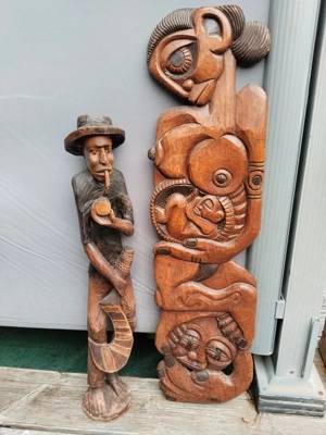 Dekoration Holzfiguren 