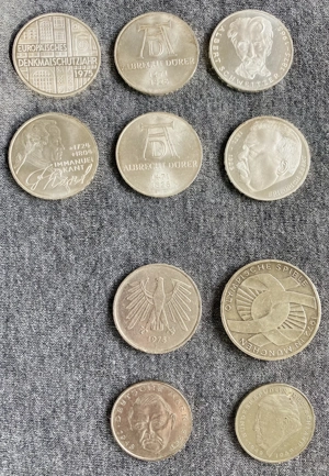Silber-Münzen aus Deutschland