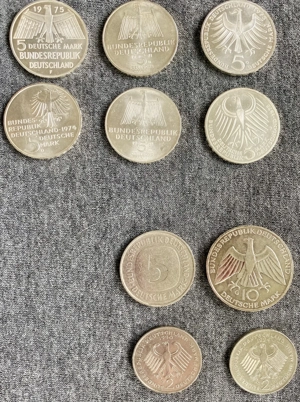 Silber-Münzen aus Deutschland Bild 2