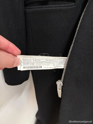 ZARA - Herren Mantel | Gr. L - Schwarz Bild 3