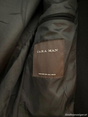 ZARA - Herren Mantel | Gr. L - Schwarz Bild 4
