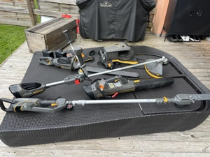Stiga Profi Garten- Set Np 2600.- Akku 48V 900 Serie Laubbläser Motorsense Heckenschere Hochentaster Bild 2