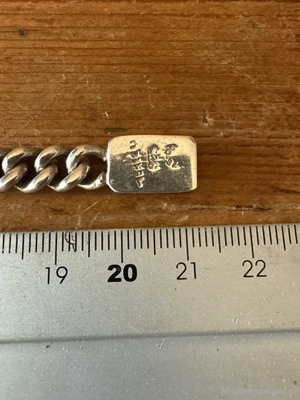 Silberarmband 925er gepunzt Bild 2