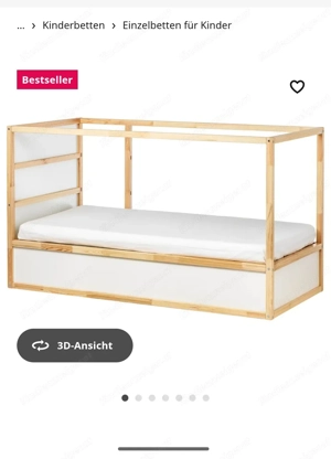 Kinderbett von Ikea Bild 4