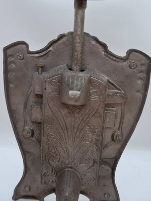 Antik Teller Waage Jugendstil alt um 1900 Sammlerstück  Bild 4