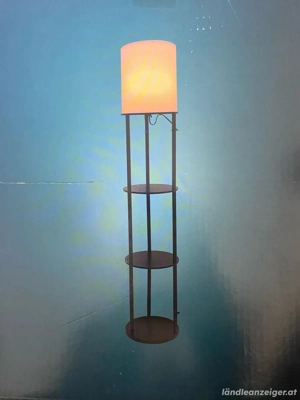 Stehlampe mit Regal Bild 2
