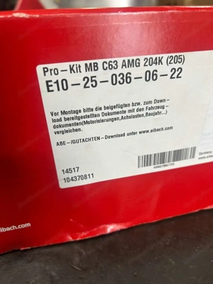 Eibach Sportfedern für Mercedes C-Klasse Kombi AMG (ab 10 2015) Bild 2