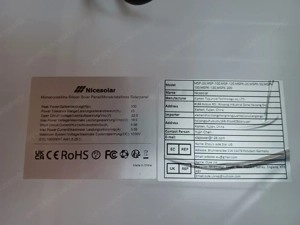 Nicesolar 12V 100W Solar Panel Bild 4
