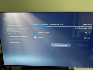 Playstation Sony PS 5 Disc Konsole inkl. 2 TB SSD + 8 Spiele + 2 Sony Controller Bild 2