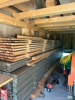 Holz Fassade, Täfer, Wechselfalz inkl. Holz Unterkonstruktion