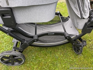 Doppelkinderwagen zu verkaufen   praktisch & gepflegt!  Bild 4