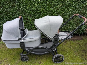Doppelkinderwagen zu verkaufen   praktisch & gepflegt!  Bild 2