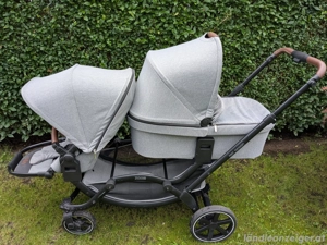 Doppelkinderwagen zu verkaufen   praktisch & gepflegt! 